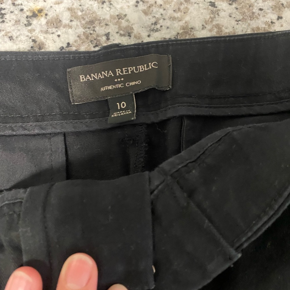 Banana republic black chino short - Picture 5 of 5